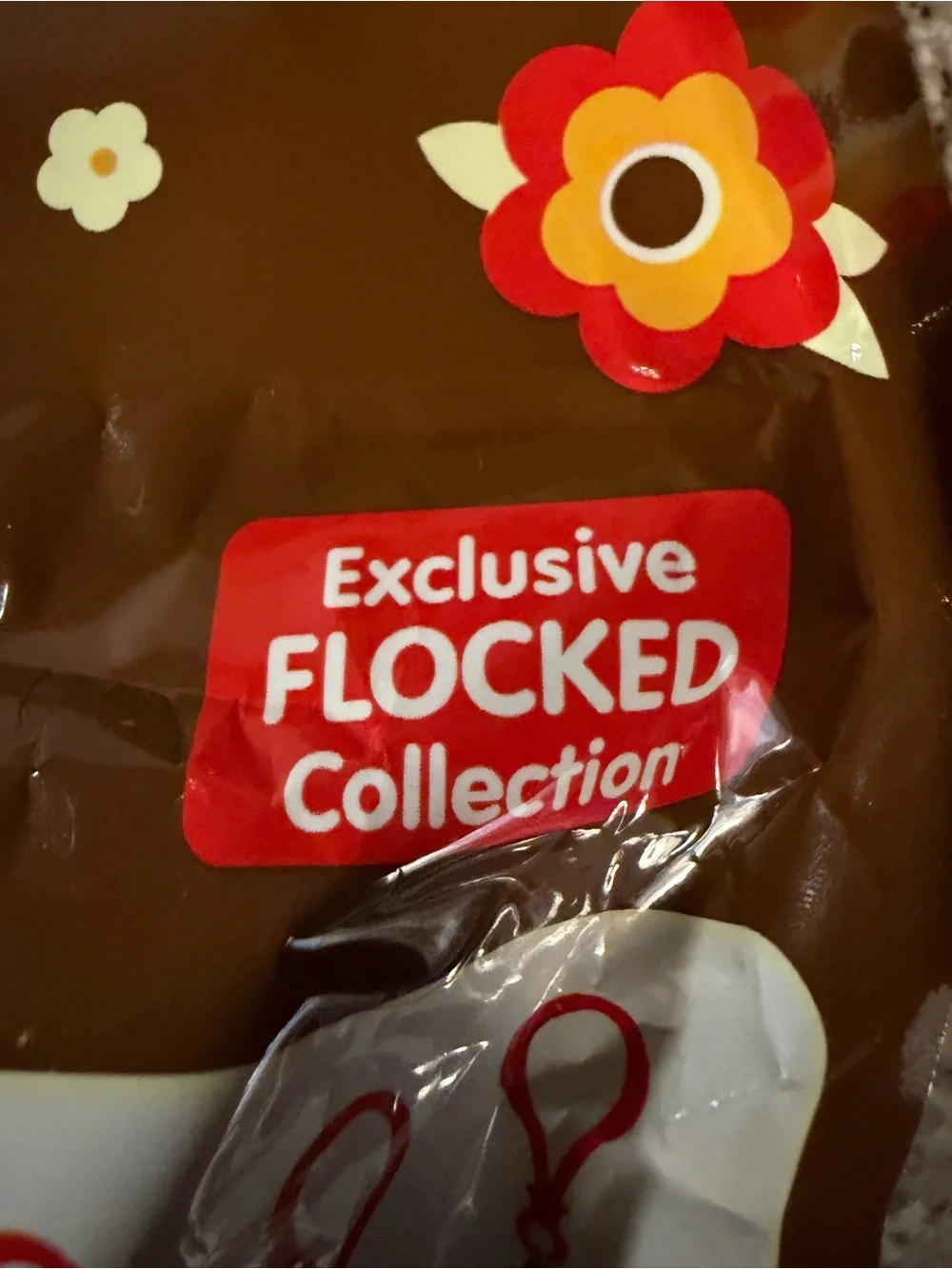 Brown Flocked Hanger - Women Accessories